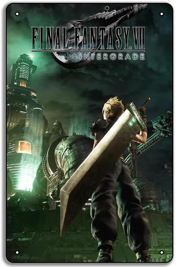 Home Improvement Game - Poster Game Final Fantasy VII Tanda