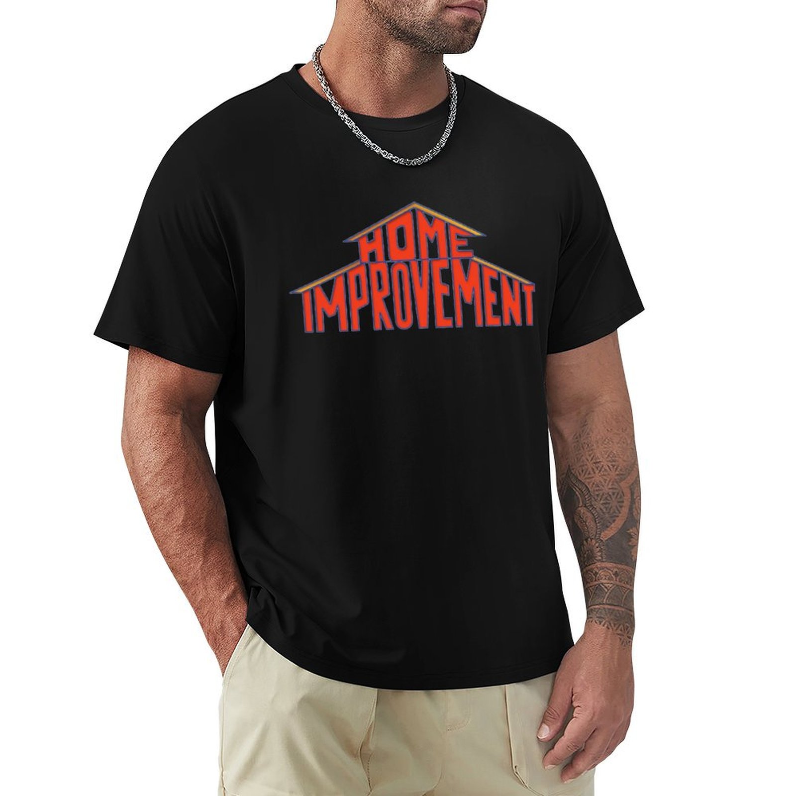 Home Improvement Logo - Kaos Logo Renovasi Rumah 90-an Desain