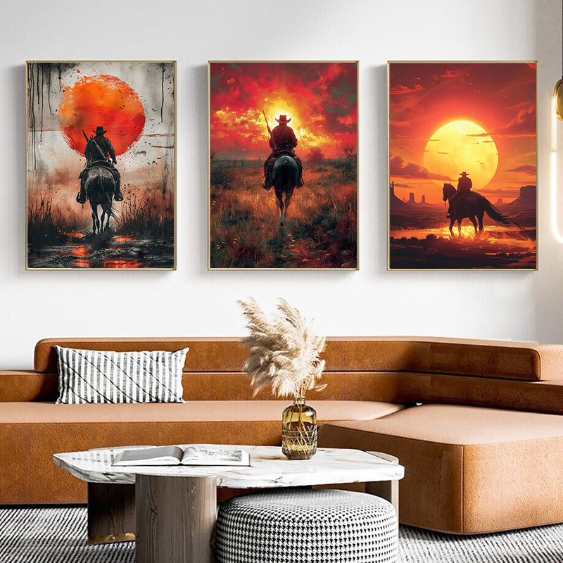 Home Improvement Game - Poster Lukisan Kanvas Red Dead Redemption