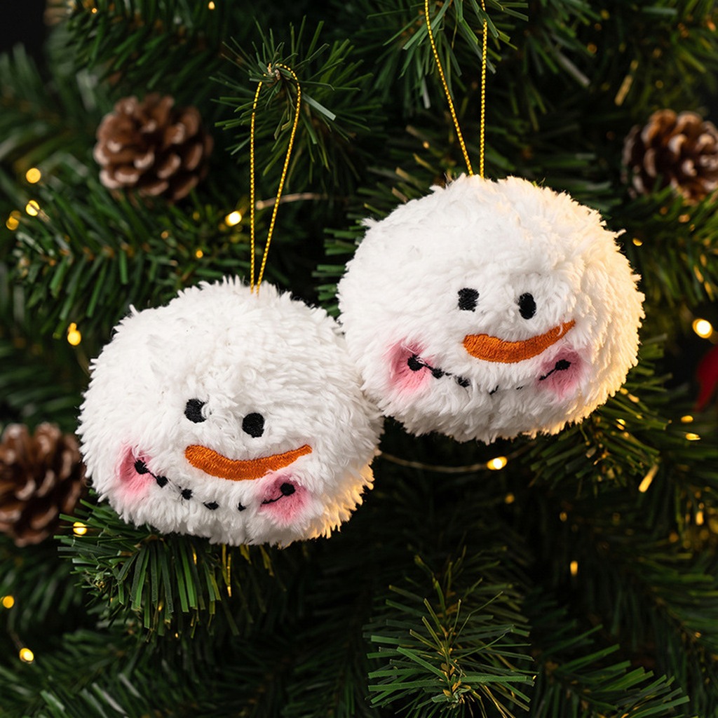 Home Improvement Shop - Ornamen Natal Bola Salju Ornamen Gantung
