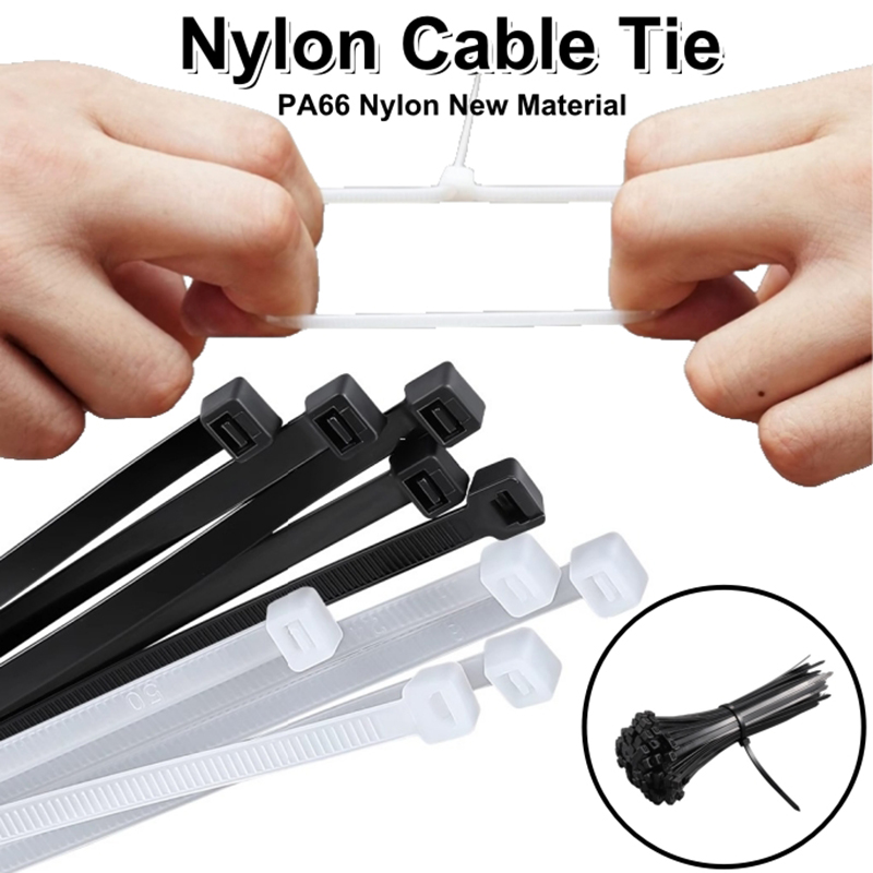 Home Improvement Usa - Ikatan Nilon Mengunci Sendiri Ikatan Kabel
