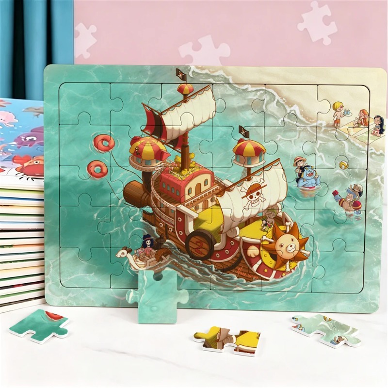 Home Improvement Game - 30 Buah Puzzle One Piece Gambar