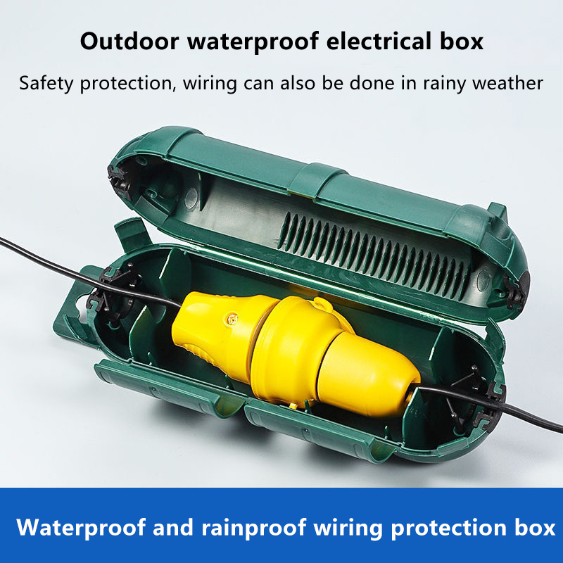 Electrical Outlet Cover - Penutup Pengaman Kabel Ekstensi Luar Ruangan