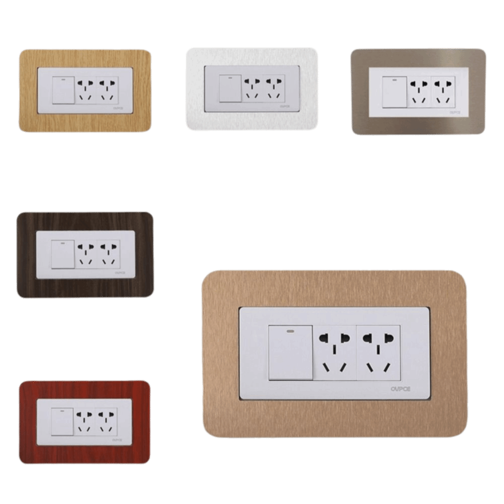 Electrical Outlet Cover - Stiker Sakelar Lampu Resin Anti Kotor