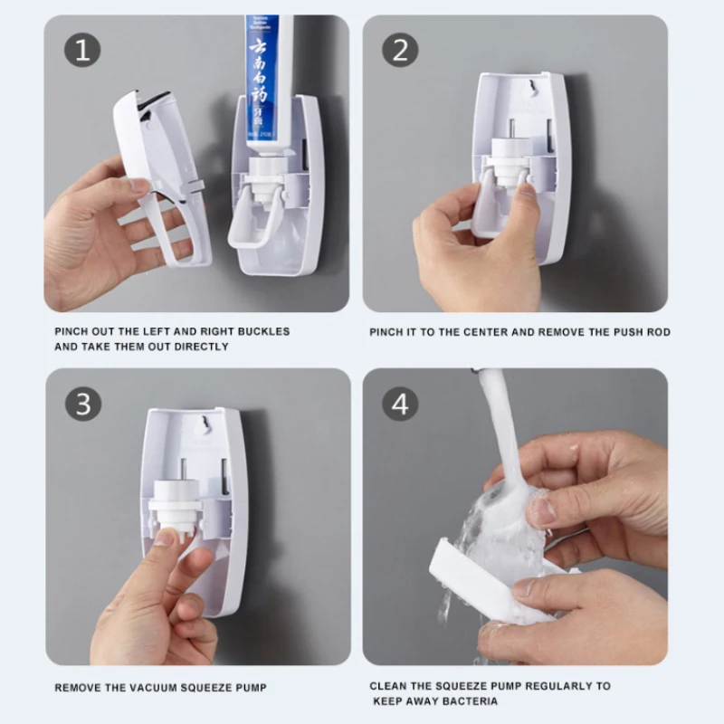 Dispenser Pasta Gigi Otomatis  - Wall Anchor Plastic ulasan dan harga