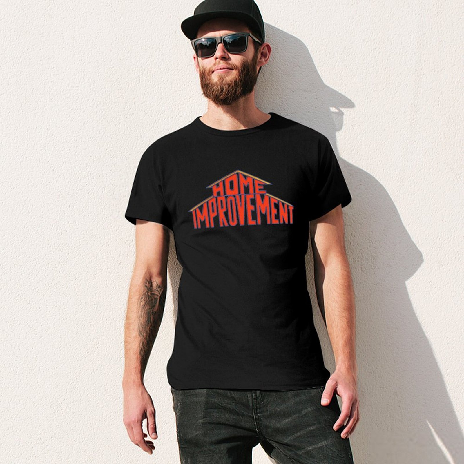 Kaos Logo Renovasi Rumah 90-an - Home Improvement Logo ulasan dan harga
