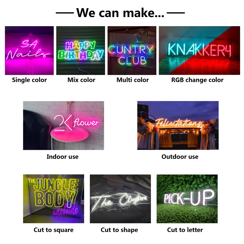 Tanda Neon desain pribadi, per - Home Improvement Logo ulasan dan harga