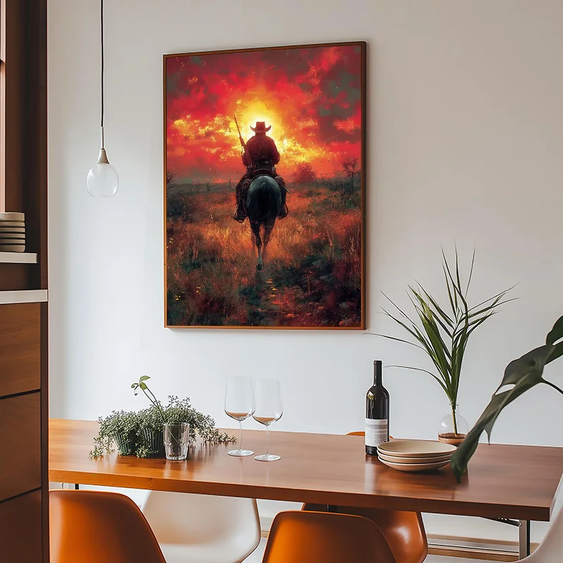 Poster Lukisan Kanvas Red Dead - Home Improvement Game ulasan dan harga
