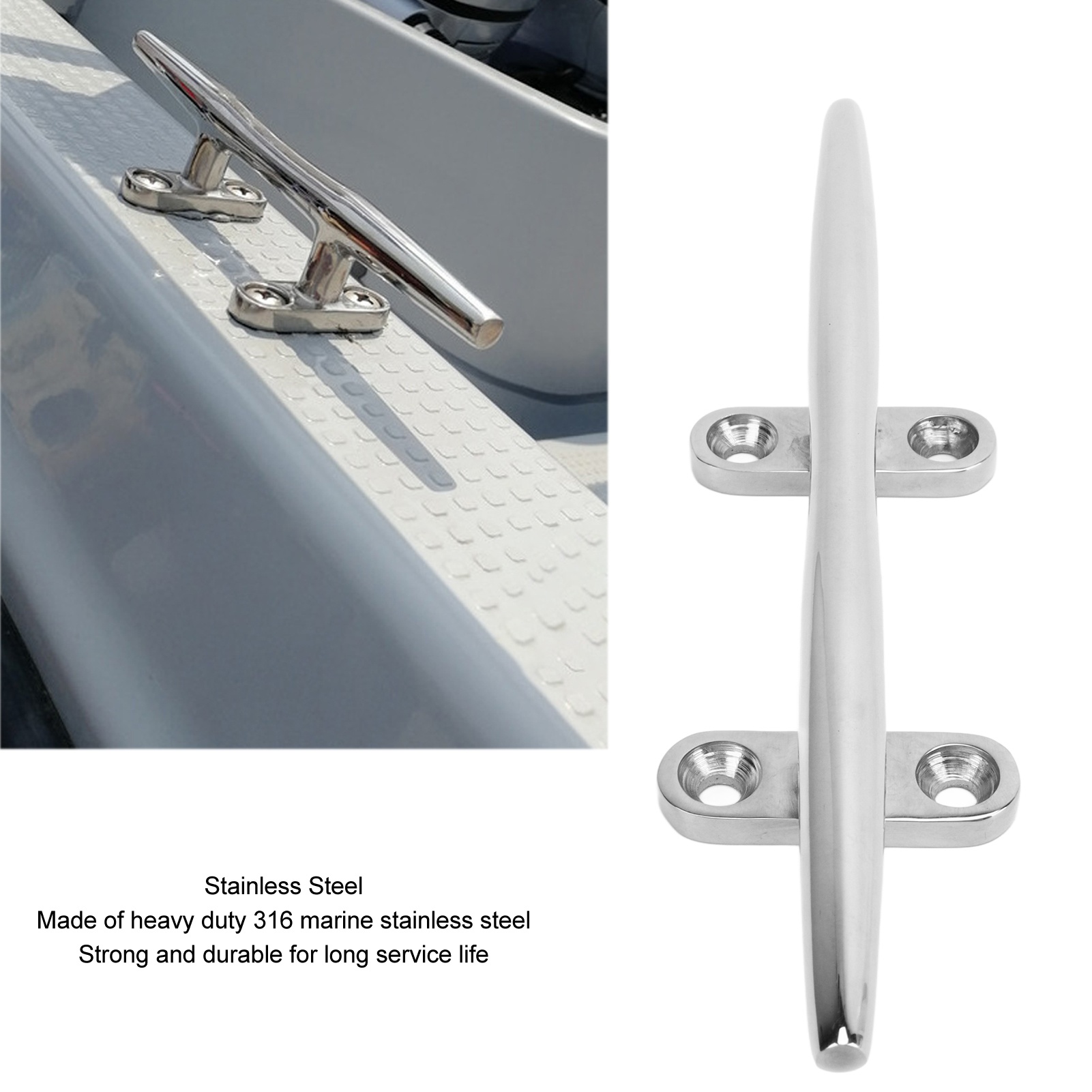Klem Kapal Open Base Heavy Dut - Deck Screw Stainless ulasan dan harga