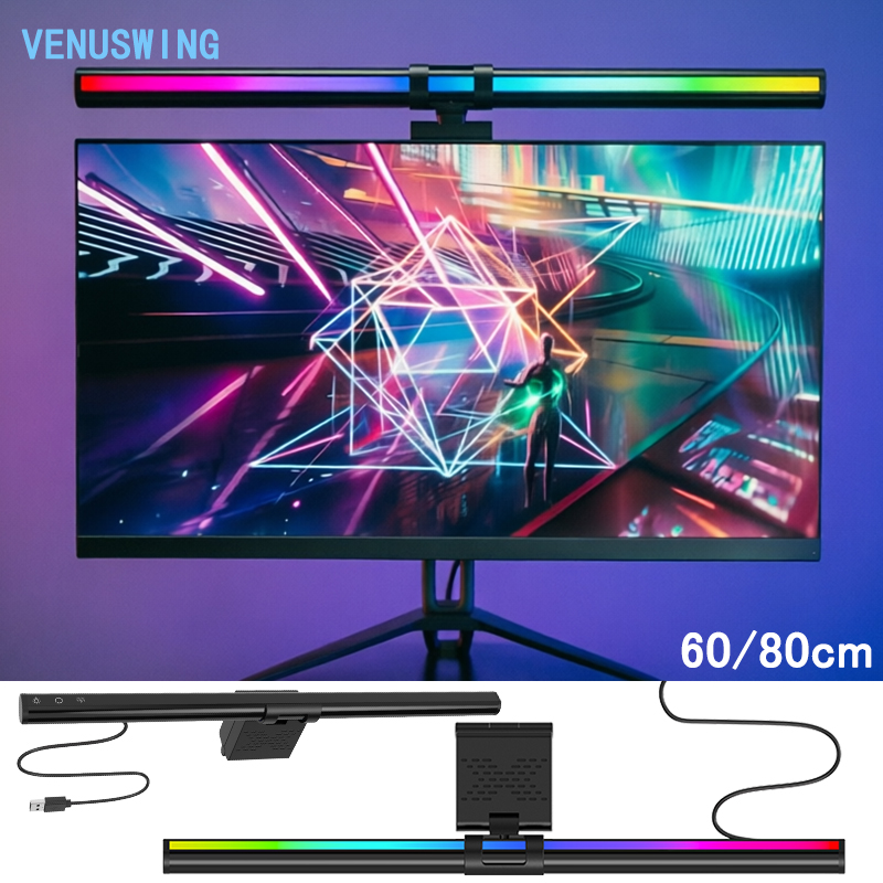 Lampu RGB 60/80Cm Lampu Suasan - Home Improvement Game ulasan dan harga