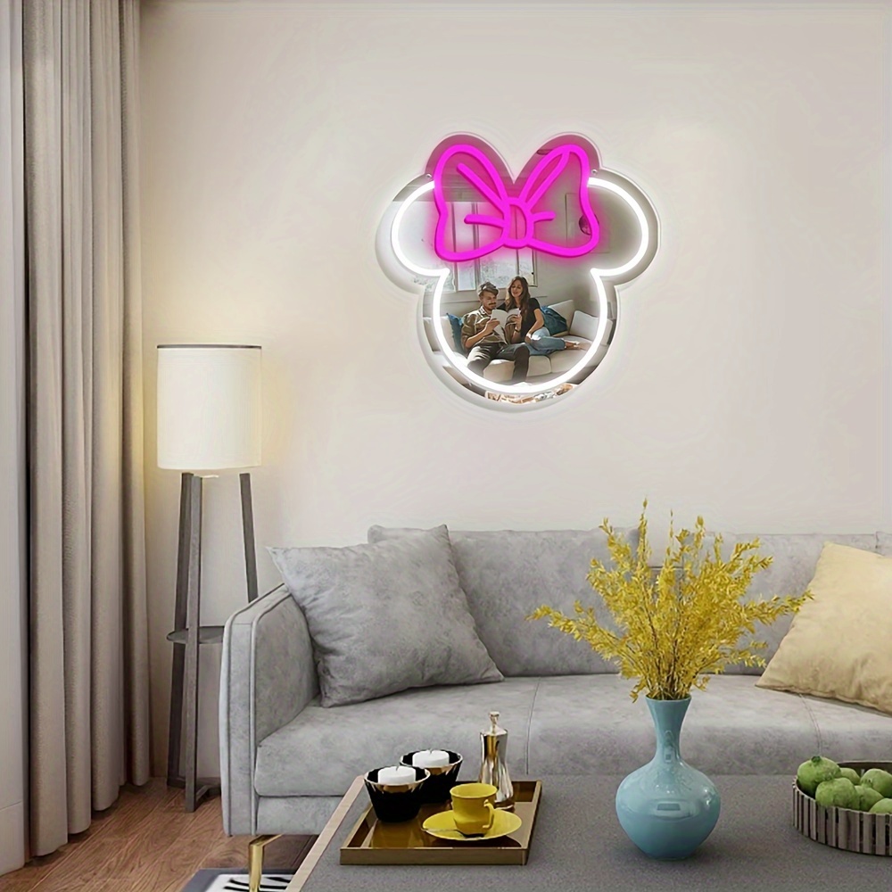 Lampu Neon LED Disney Minnie M - Home Improvement Kids ulasan dan harga
