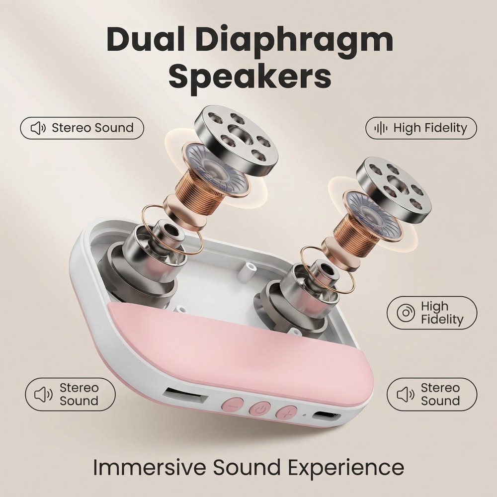Speaker Bluetooth 5.2 Portabel - Home Improvement Music ulasan dan harga
