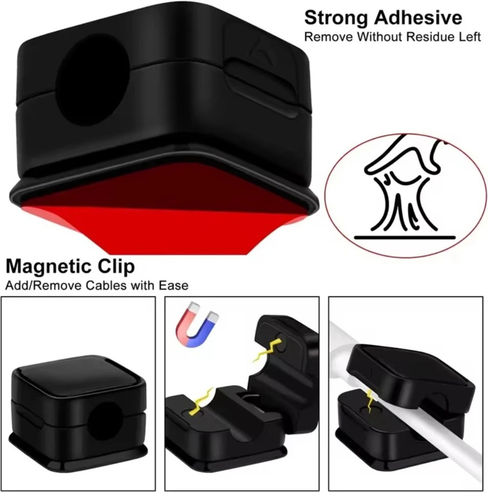 Magnetik Kuat ​ Penjepit Kabel - Wall Anchor Plastic ulasan dan harga