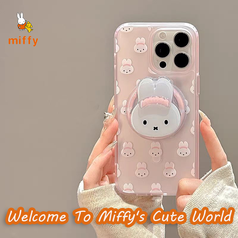 Casing HP Kelinci Miffy Pink L - Electrical Outlet Cover ulasan dan harga