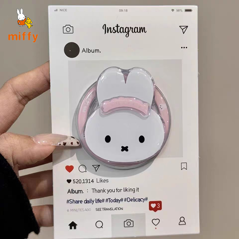 Casing HP Kelinci Miffy Pink L - Electrical Outlet Cover ulasan dan harga