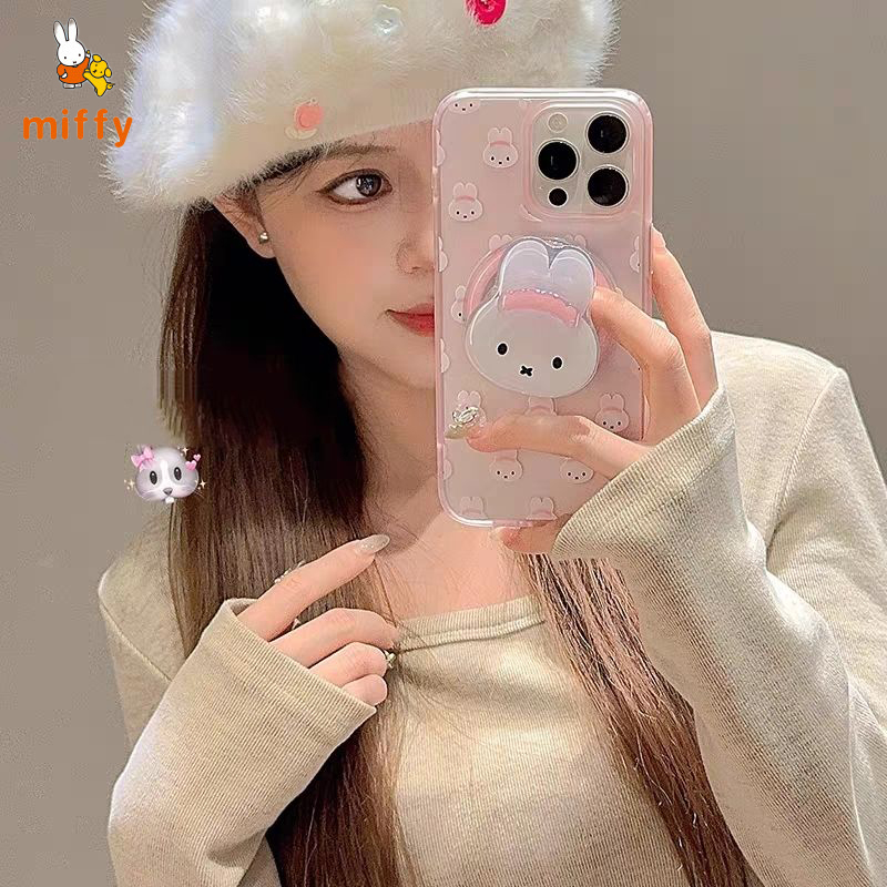 Casing HP Kelinci Miffy Pink L - Electrical Outlet Cover ulasan dan harga