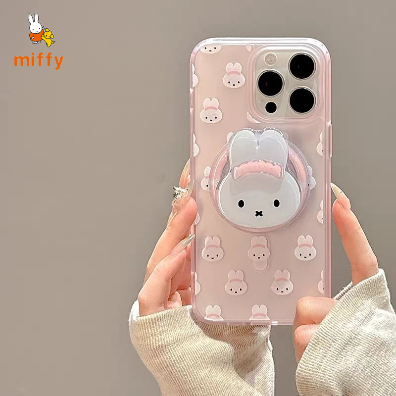 Casing HP Kelinci Miffy Pink L - Electrical Outlet Cover ulasan dan harga