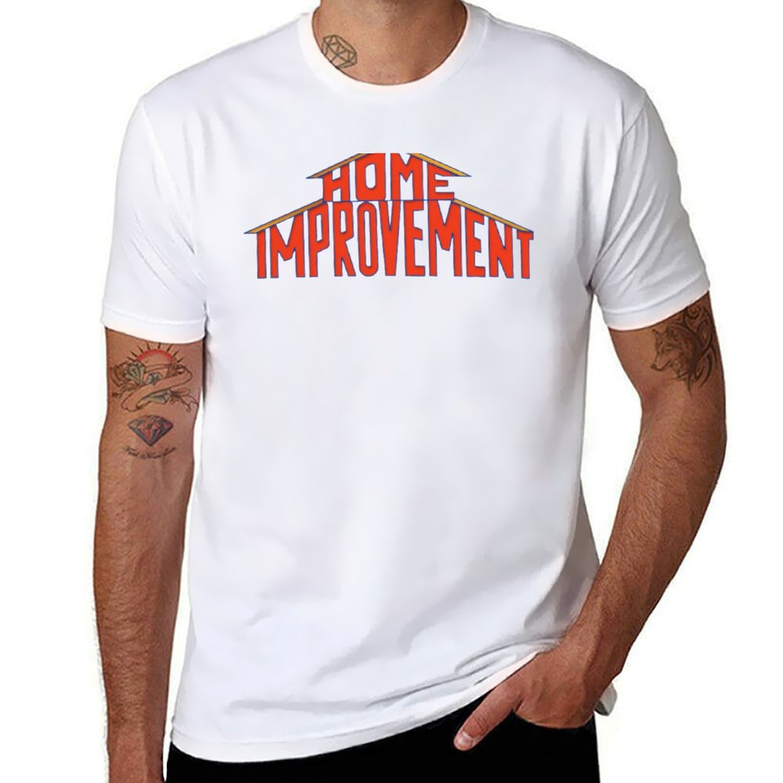 Kaus Logo Perbaikan Rumah Kaus - Home Improvement Logo ulasan dan harga