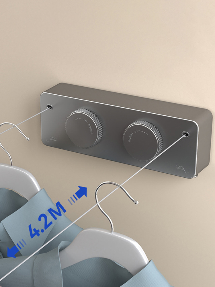 Rak Pengering Pakaian Retrakti - Wall Anchor Plastic ulasan dan harga