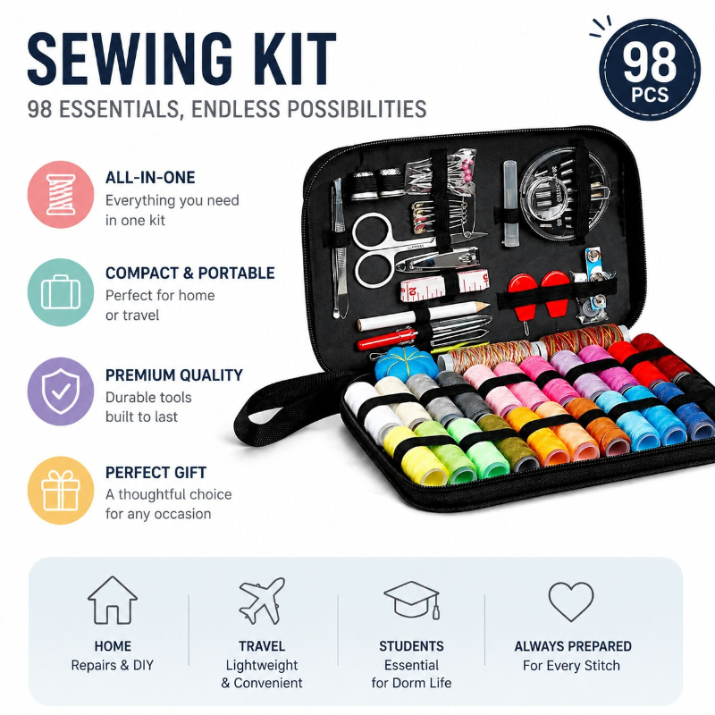 Set Alat Aksesori Jahit 68/98  - Home Improvement Help ulasan dan harga