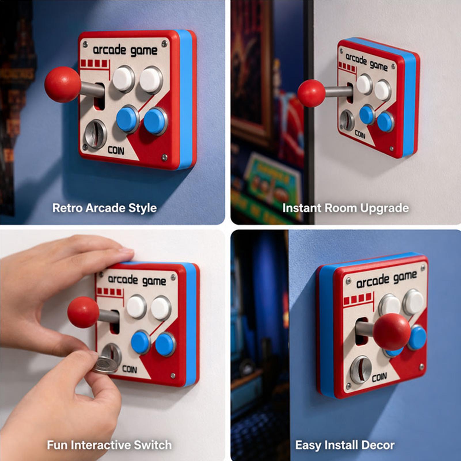Penutup Sakelar Lampu Game Ret - Home Improvement Game ulasan dan harga