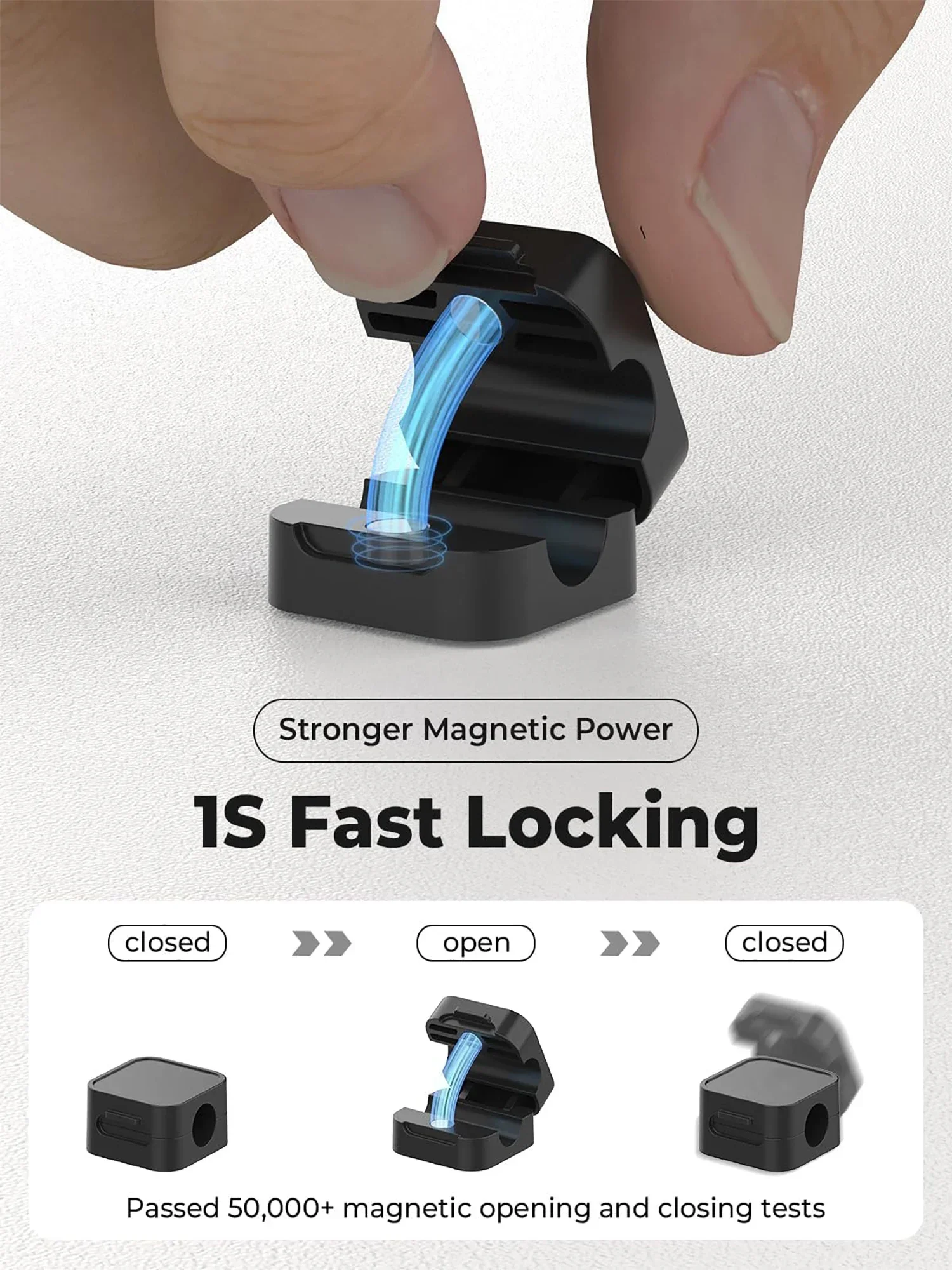​ Penjepit Kabel Magnetik Pena - Wall Anchor Plastic ulasan dan harga