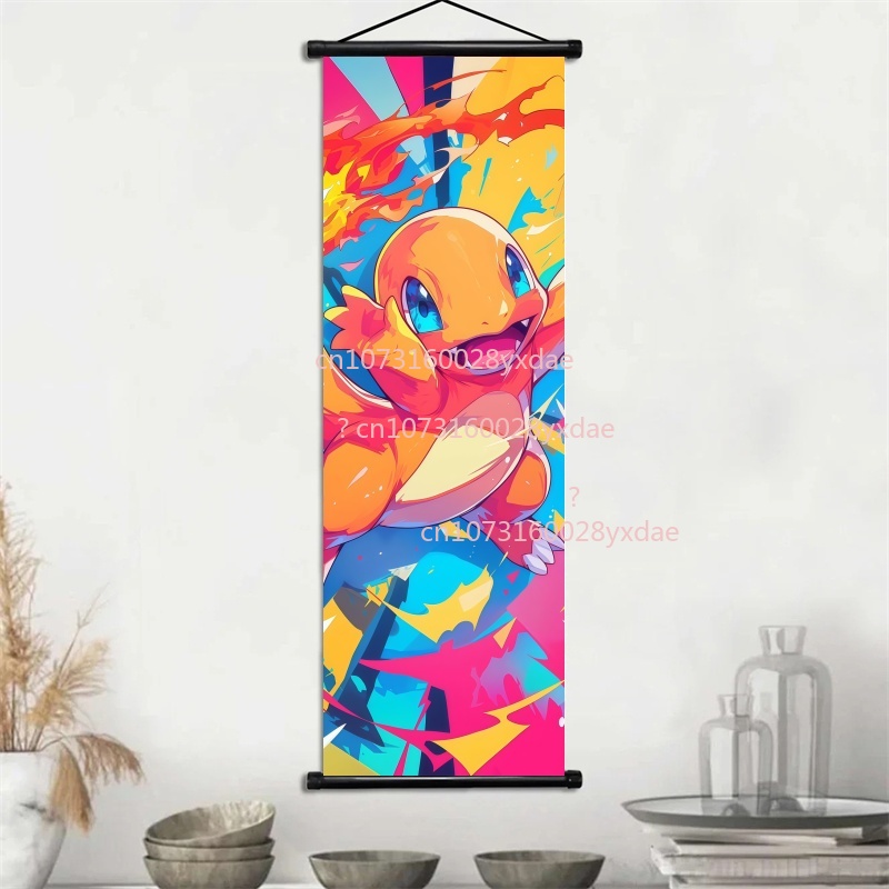 Lukisan Gulungan Anime Pokemon - Home Improvement Kids ulasan dan harga