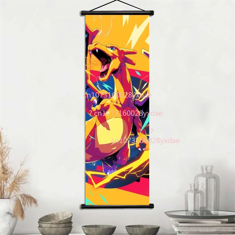 Lukisan Gulungan Anime Pokemon - Home Improvement Kids ulasan dan harga